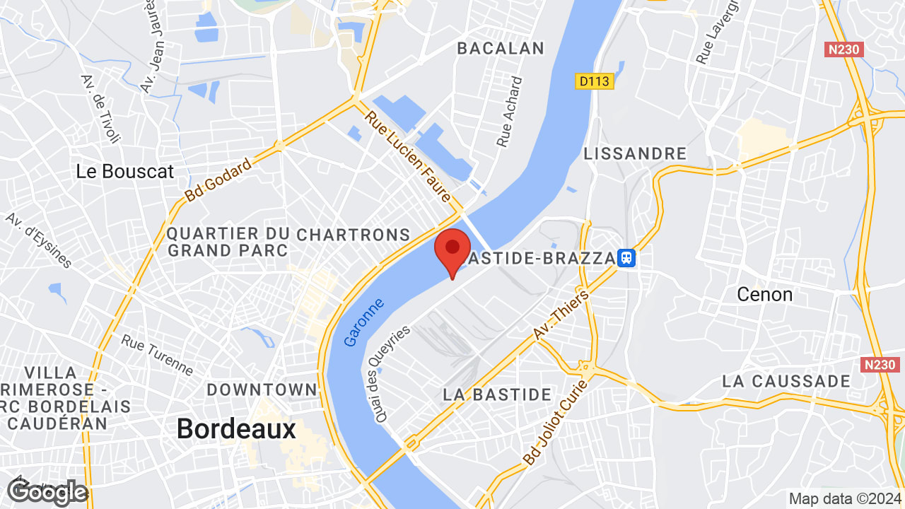 10 Quai de Brazza, 33100 Bordeaux, France