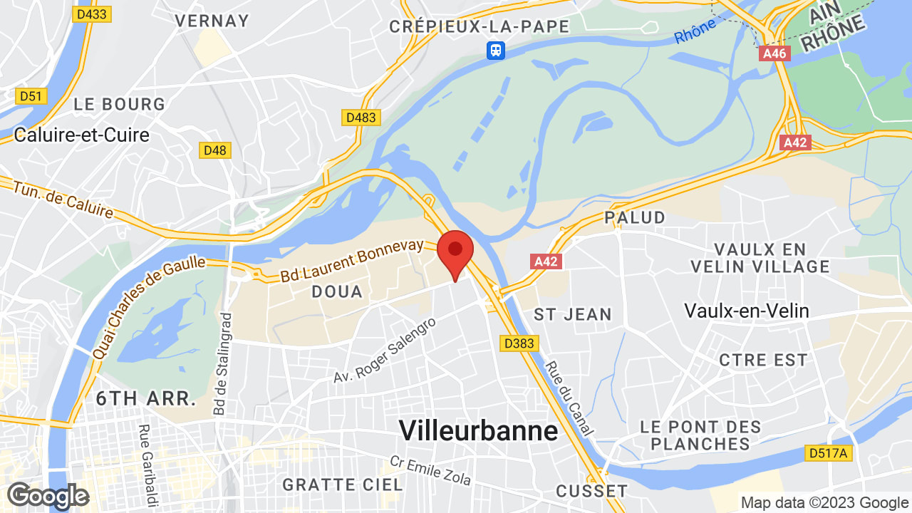 45 Av. Albert Einstein, 69100 Villeurbanne, France