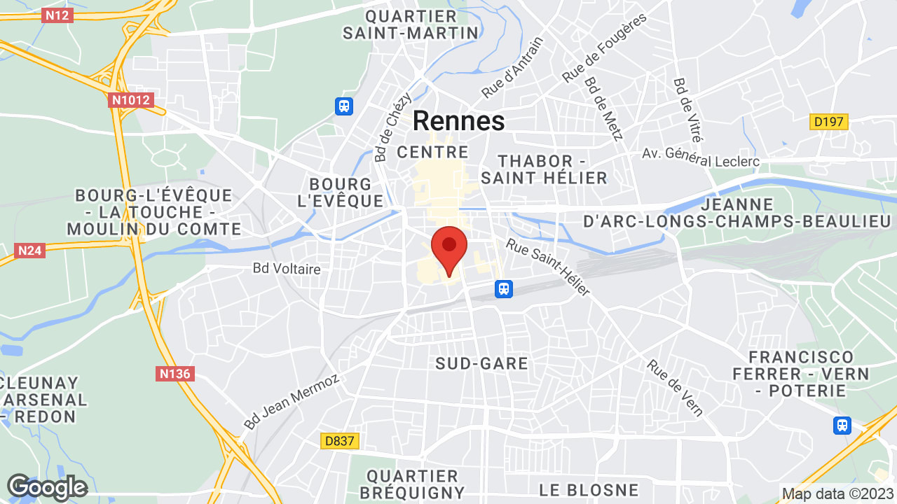 27 Pl. du Colombier, 35000 Rennes, France