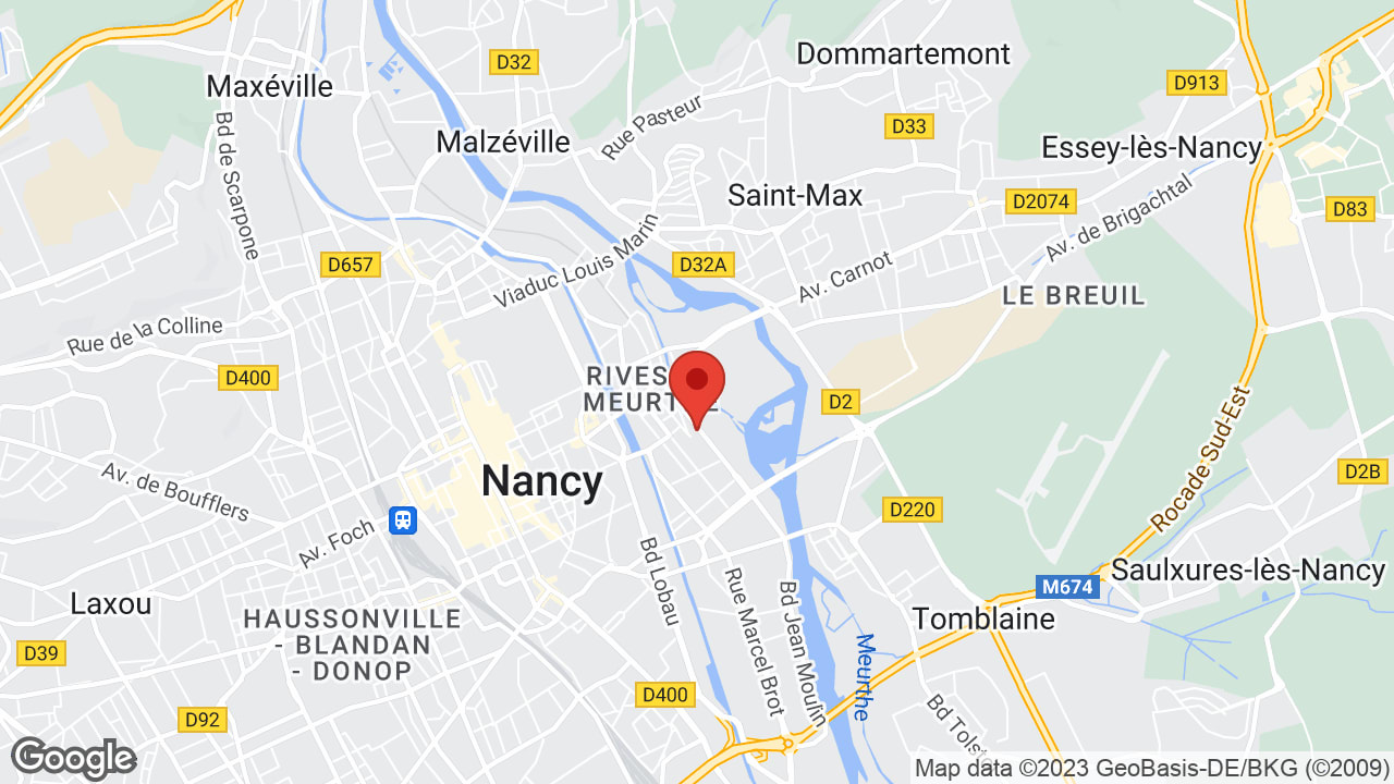 34 Bd d'Austrasie, 54000 Nancy, France