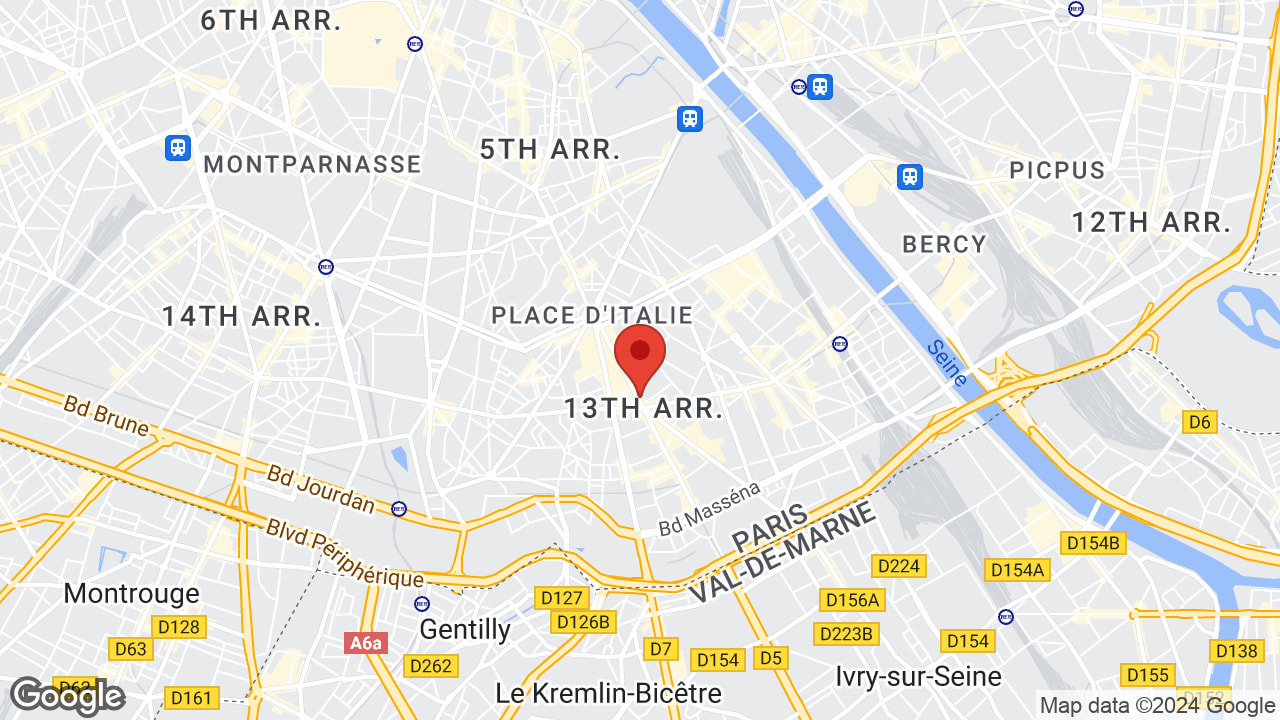 128 Av. de Choisy, 75013 Paris, France