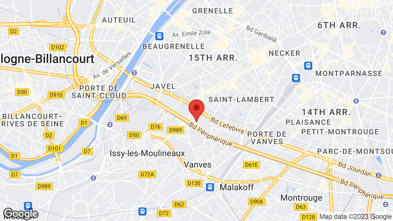 1 Pl. de la Prte de Versailles, 75015 Paris, France