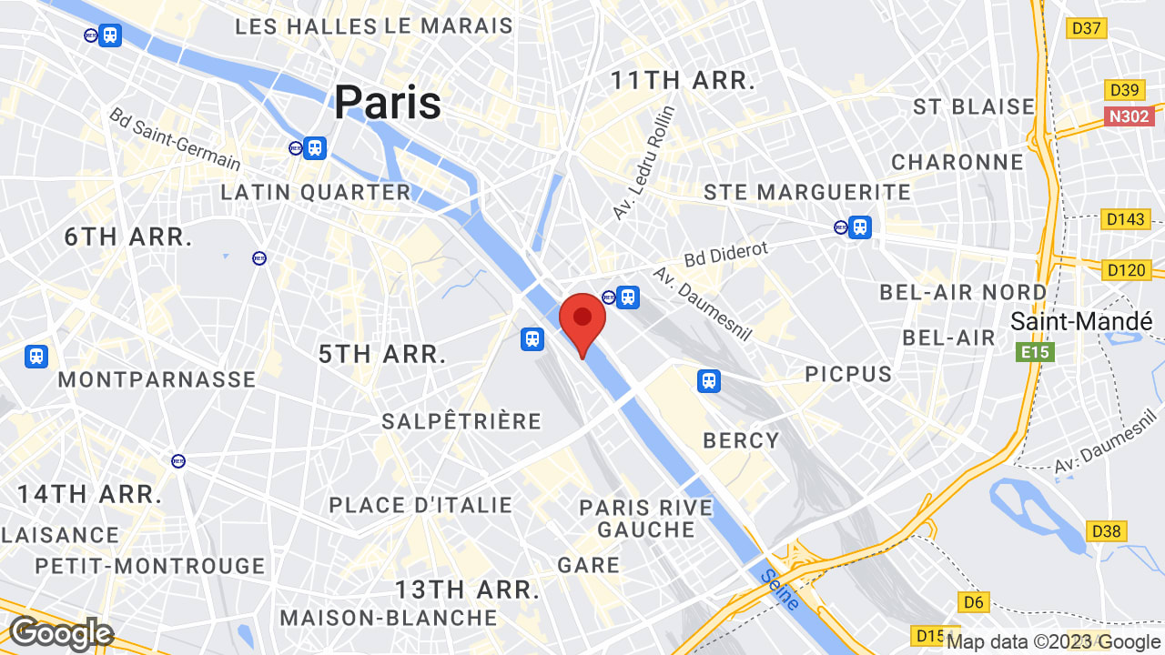 34 quai d'Austerlitz, rez de Seine, 75013 Paris, France