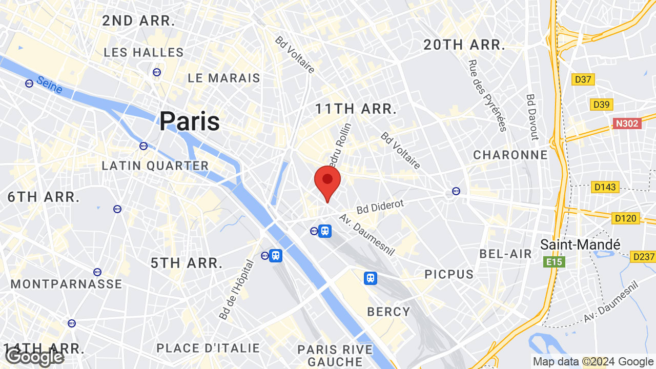 47 Av. Daumesnil, 75012 Paris, France