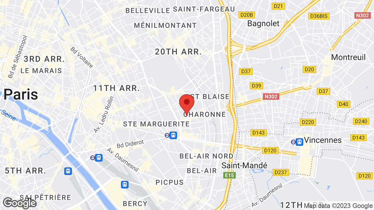 59-61 Rue de Buzenval, 75020 Paris, France