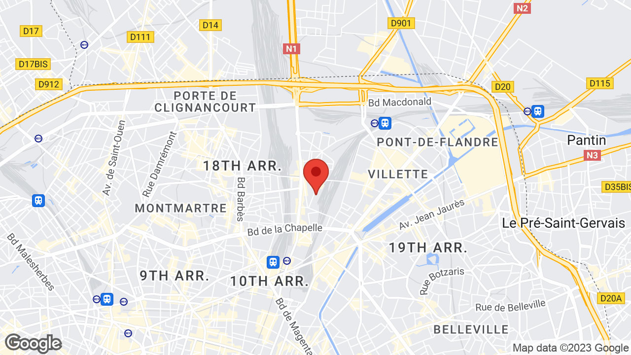 12 Espl. Nathalie Sarraute, 75018 Paris, France