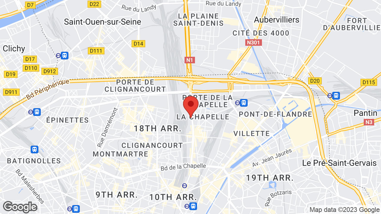 43 Rue de la Chapelle, 75018 Paris, France