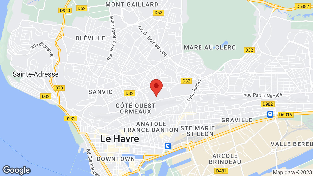 RI, Fort de Tourneville, 33 Rue du 329ème, 76620 Le Havre, France