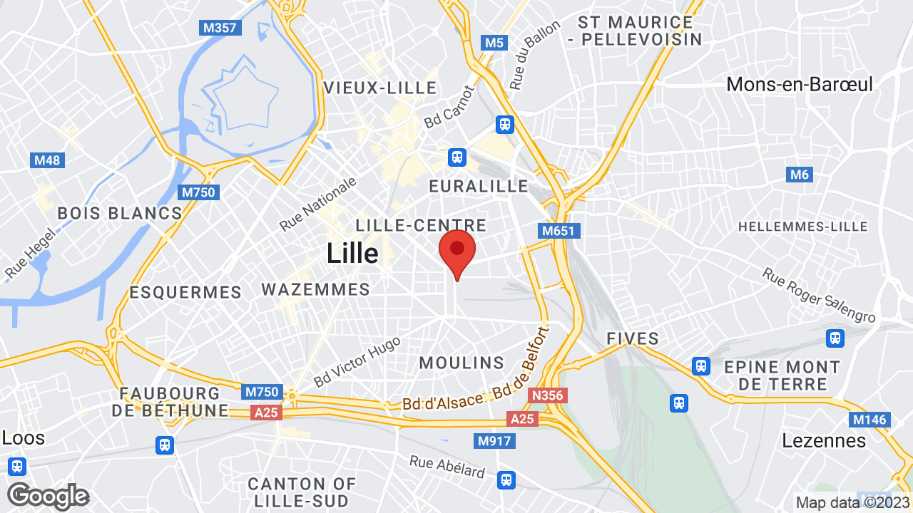 23 Bd Jean-Baptiste Lebas, 59800 Lille, France
