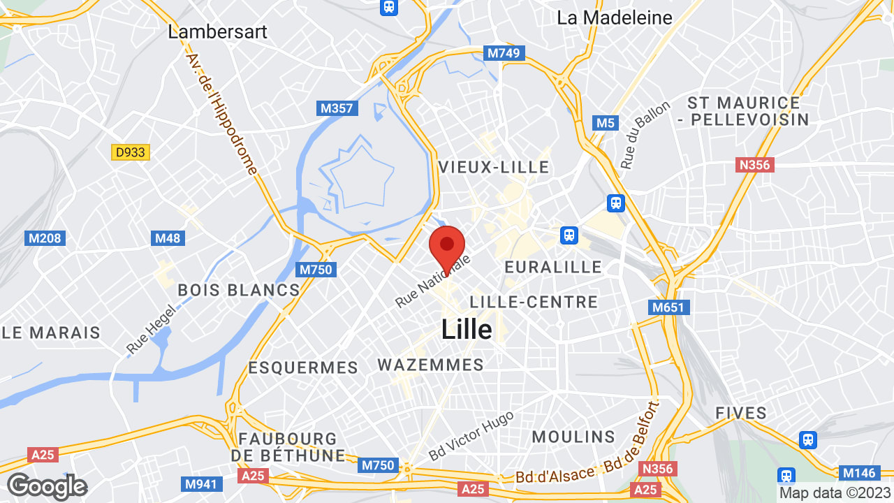 14 Rue Masséna, 59000 Lille, France