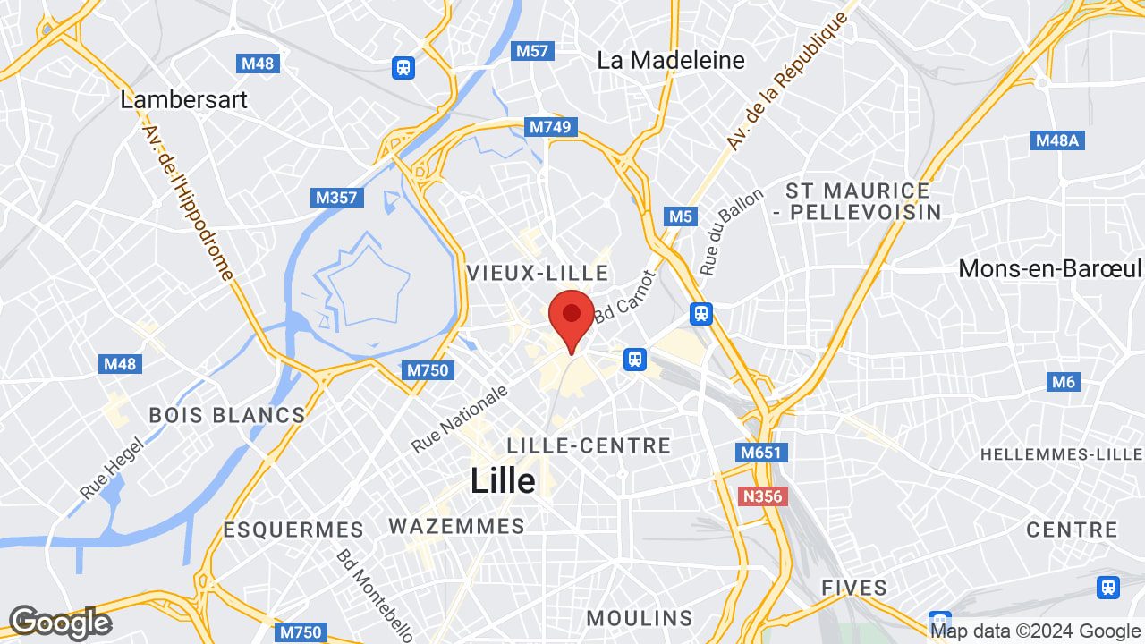 Pl. du Général de Gaulle, 59800 Lille, France