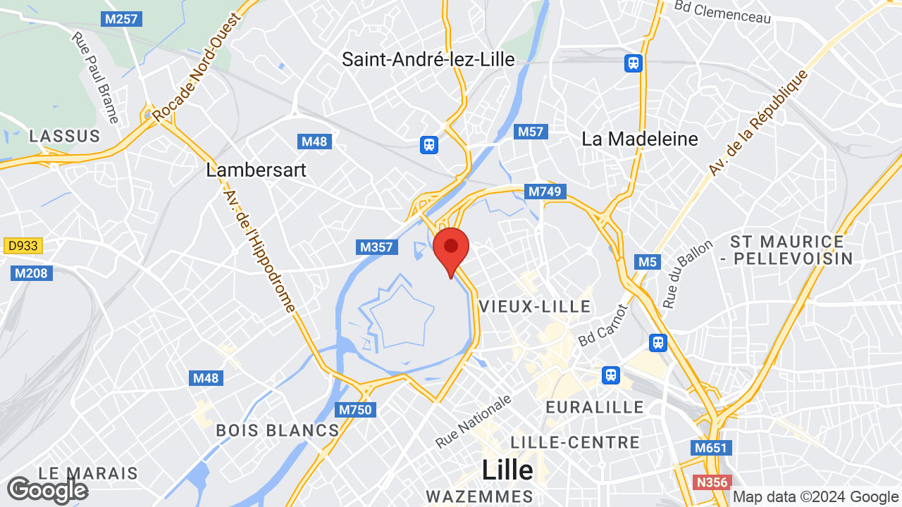 Esplanade du Champ de Mars, 1 All. des Marronniers, 59800 Lille, France