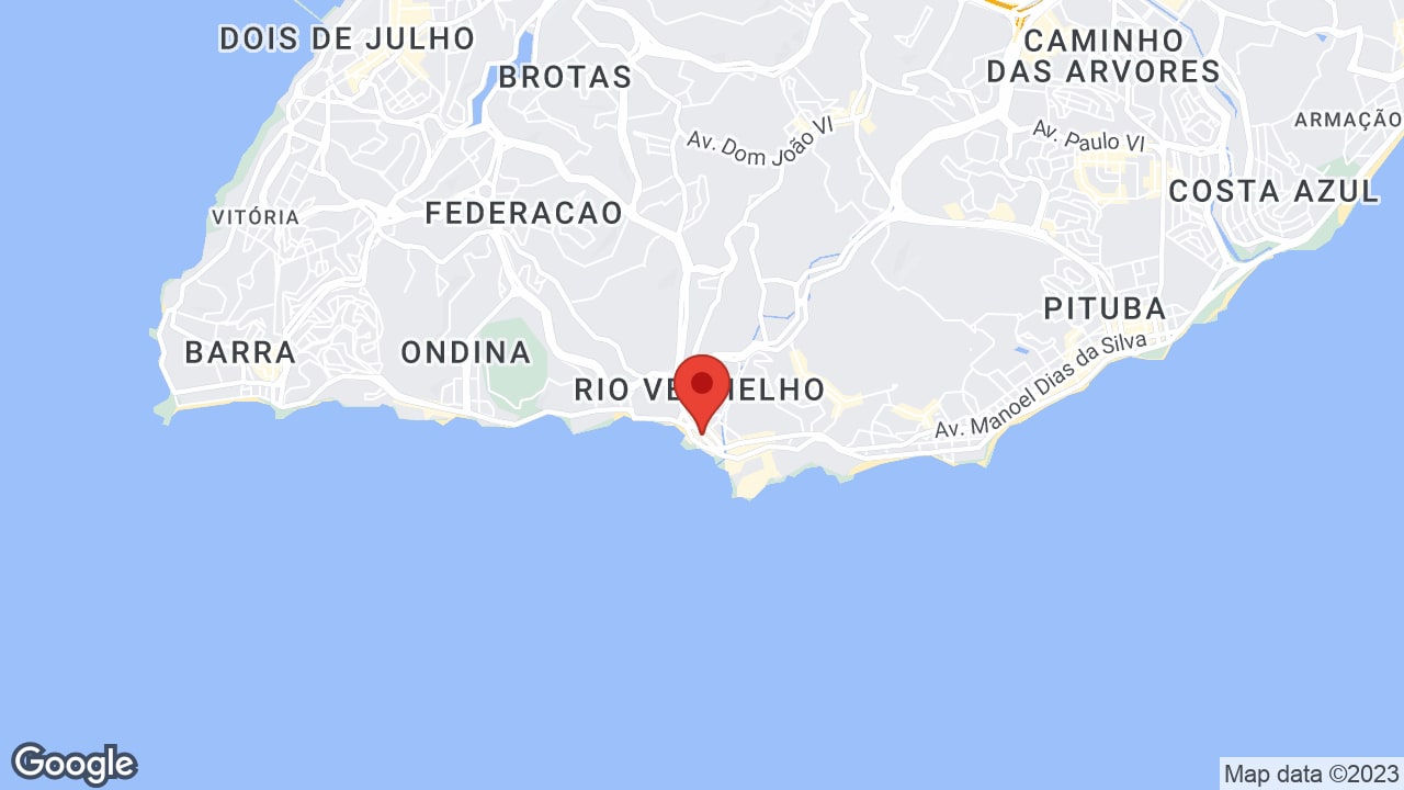 R. João Gomes - Rio Vermelho, Salvador - BA, 41950-640, Brasil