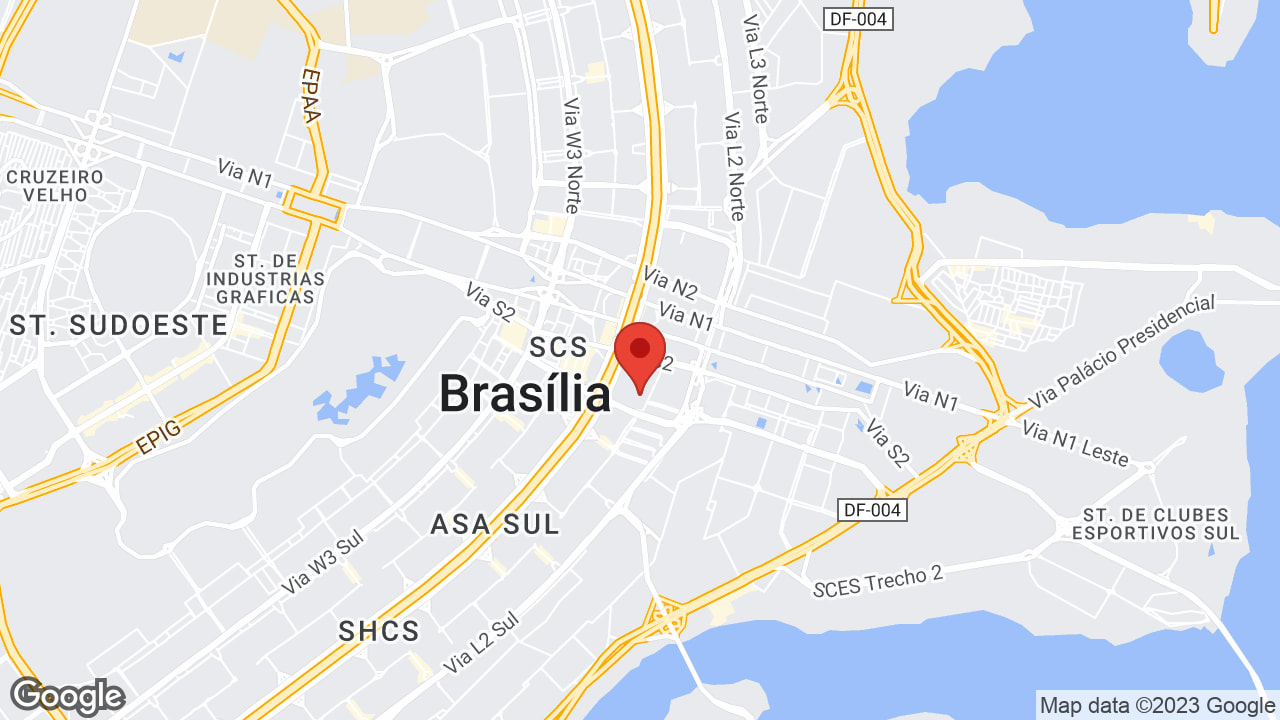 SBS Quadra 02 BL Q Lojas 5/6 - Asa Sul, Brasília - DF, 70070-120, Brazil