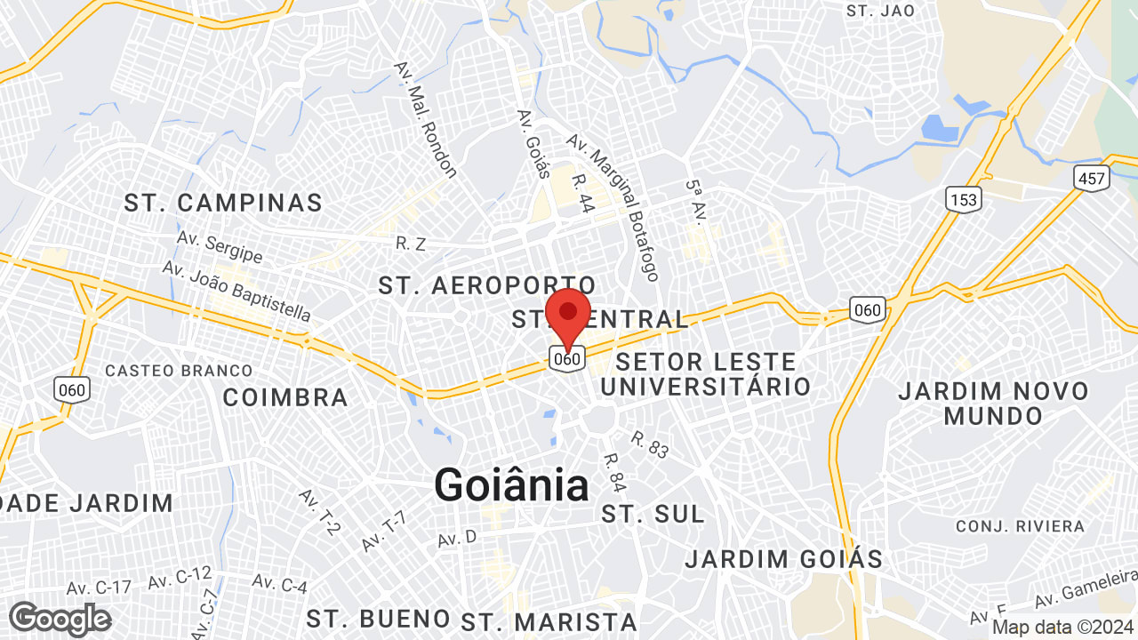 R. 8, 845 - St. Central, Goiânia - GO, 74620-110, Brasil
