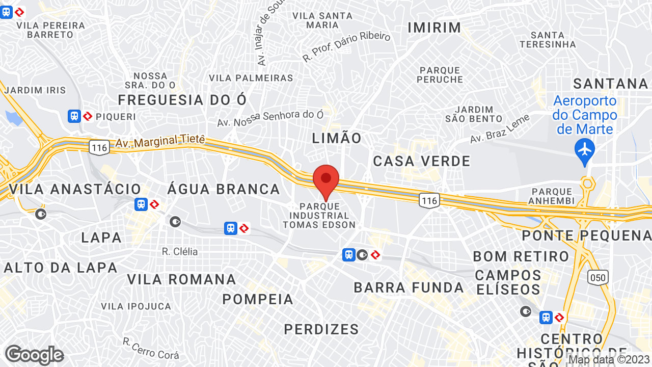 Rua Moisés Kauffmann, 158 - Parque Industrial Tomas Edson, São Paulo - SP, 01140-010, Brasil