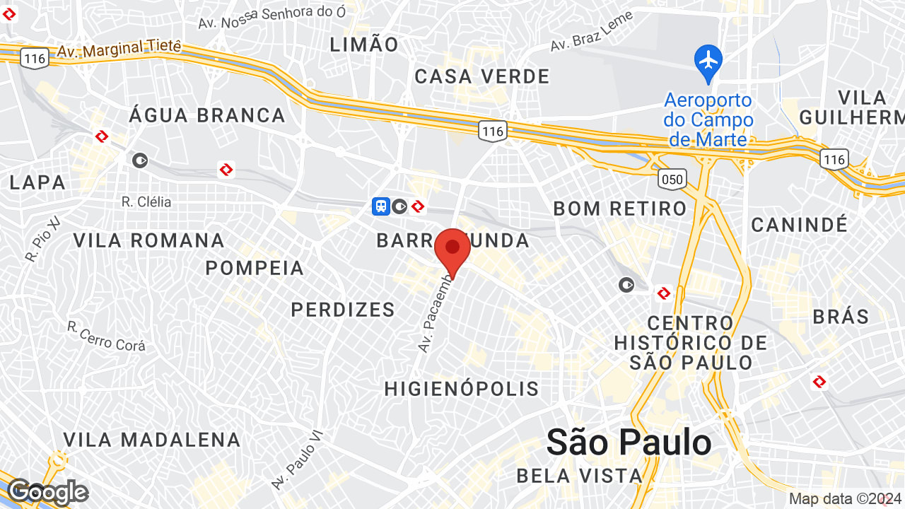 Rua Tupi, 228 - Santa Cecilia, São Paulo - SP, 01233-000, Brasil