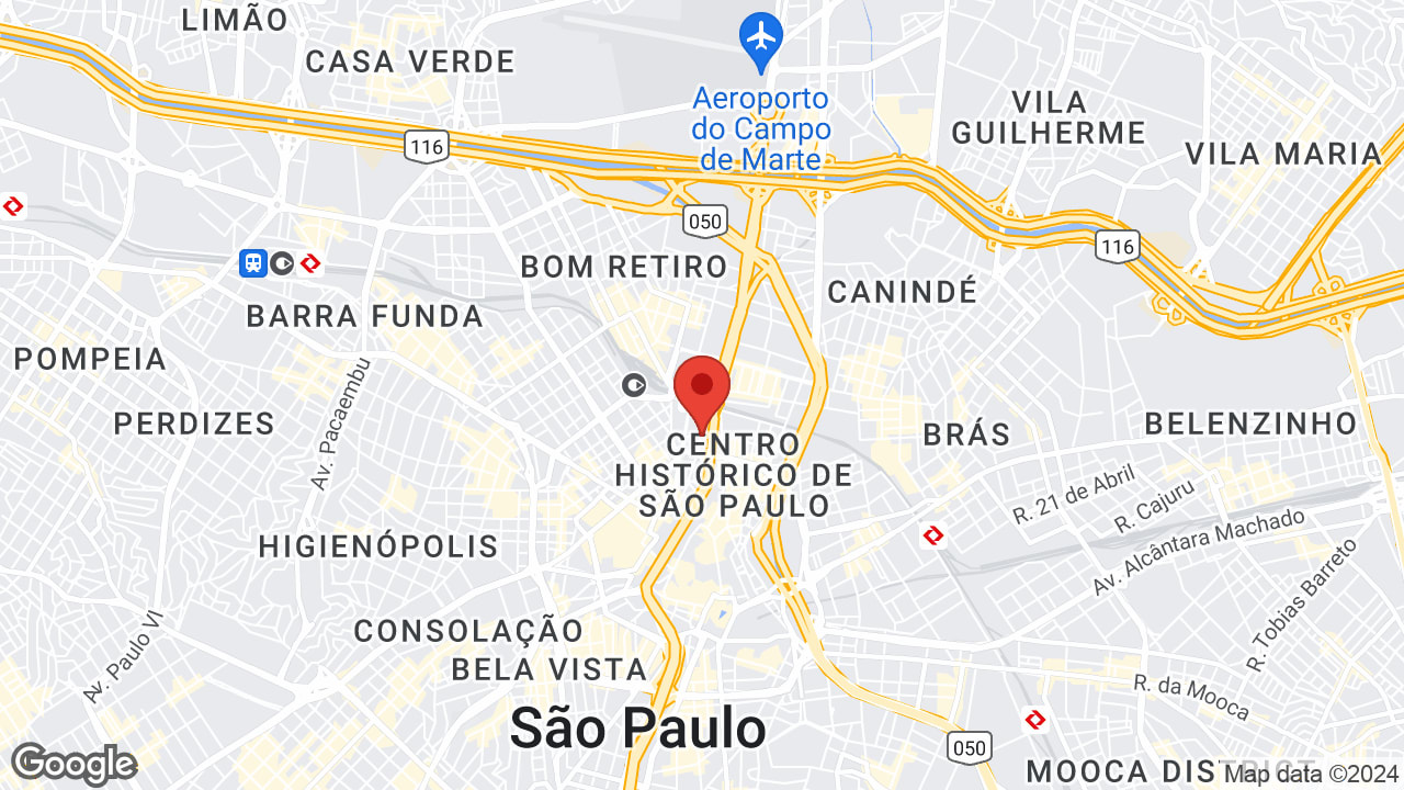 R. Washington Luís, São Paulo - SP, 01033-010, Brasil