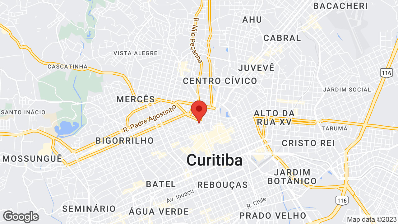 Al. Dr. Muricy, 1089 - São Francisco, Curitiba - PR, 80020-040, Brasil