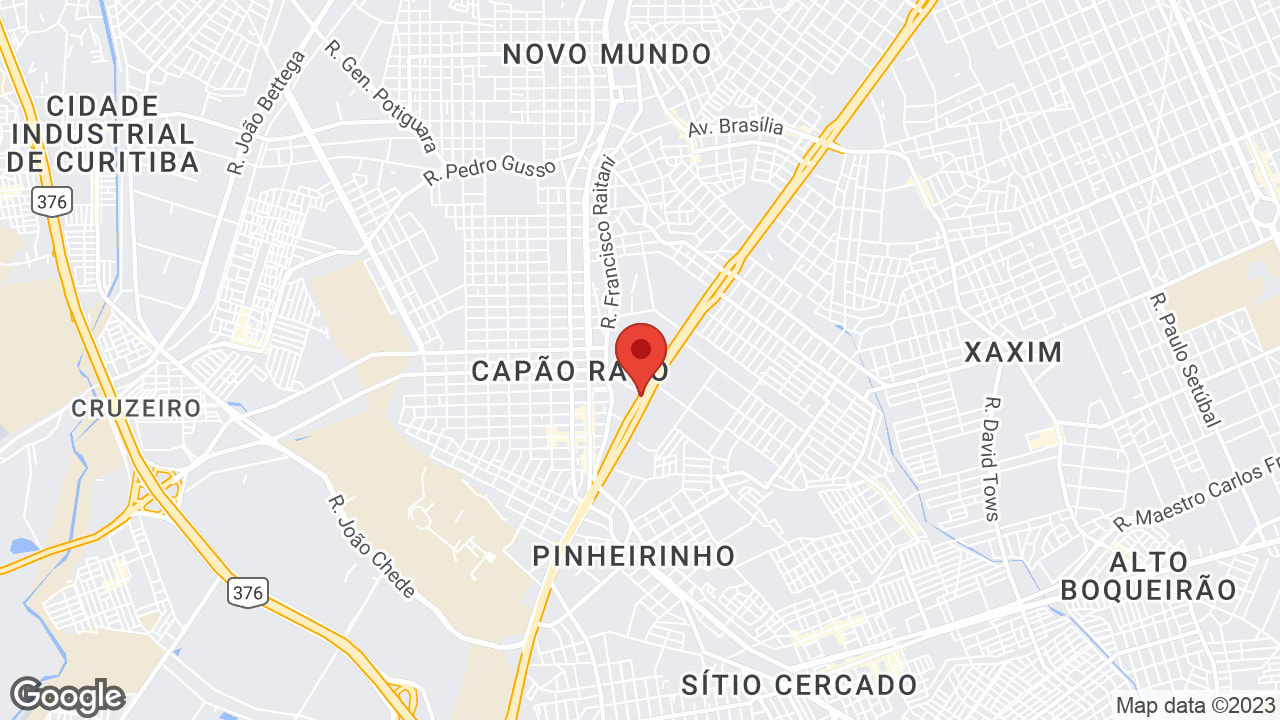 BR-116 - Pinheirinho, Curitiba - PR, 81690-400, Brasil