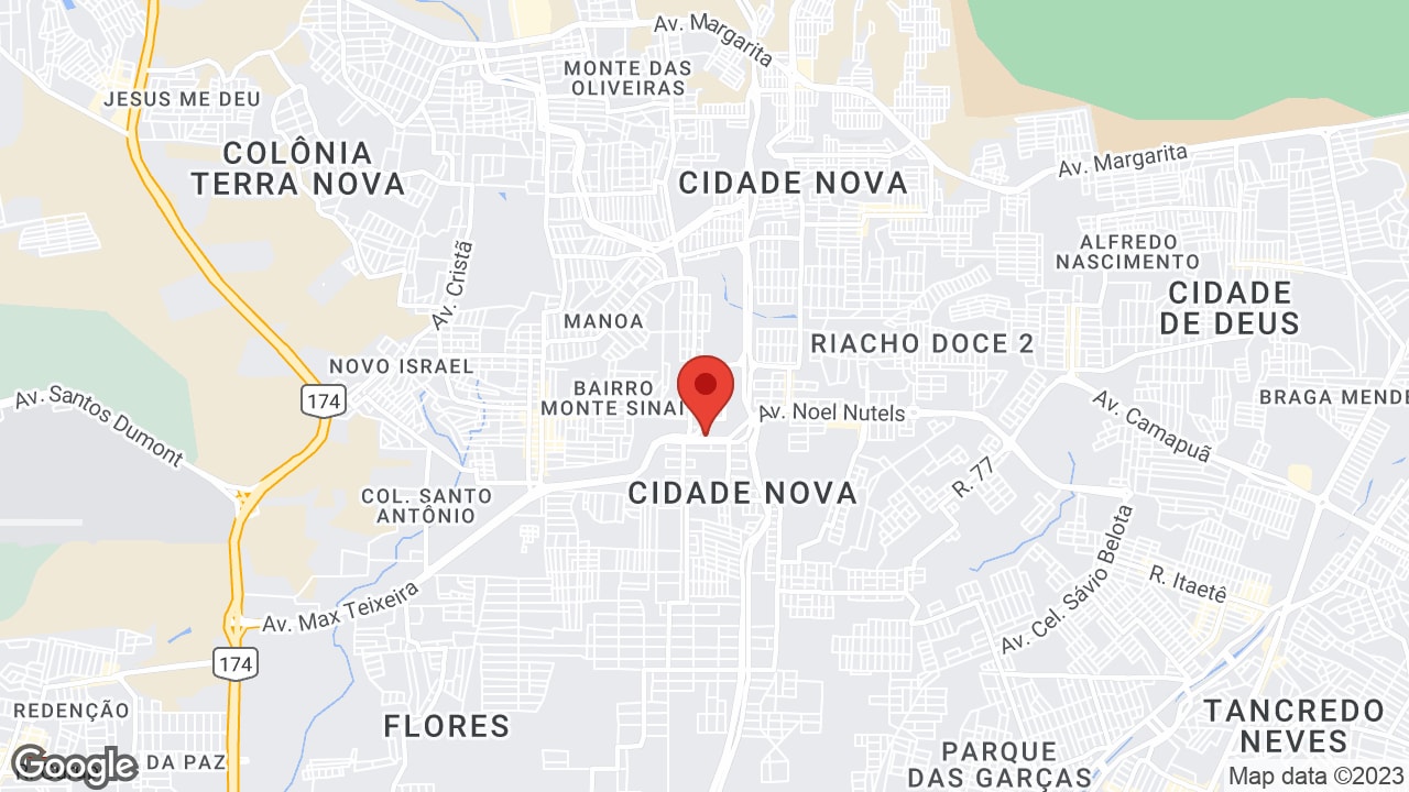 Av. Noel Nutels, 154 - Cj Cidade Nova I, Manaus - AM, 69090-000, Brasil