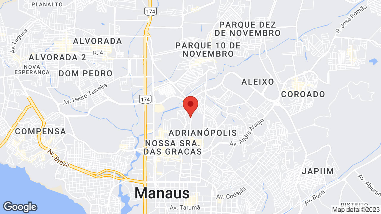 Av. Mário Ypiranga, 1649 - Adrianópolis, Manaus - AM, 69057-002, Brasil