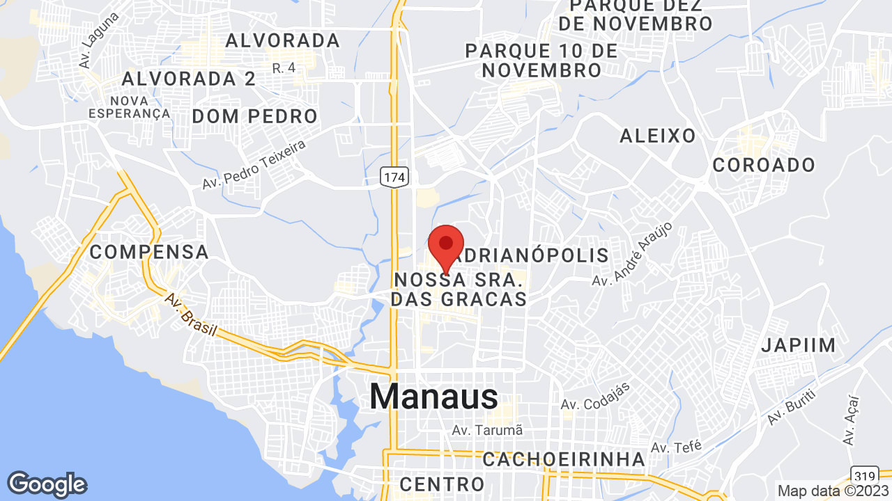 Av. Rio Madeira, 452 - Nossa Sra. das Graças, Manaus - AM, 69053-030, Brasil