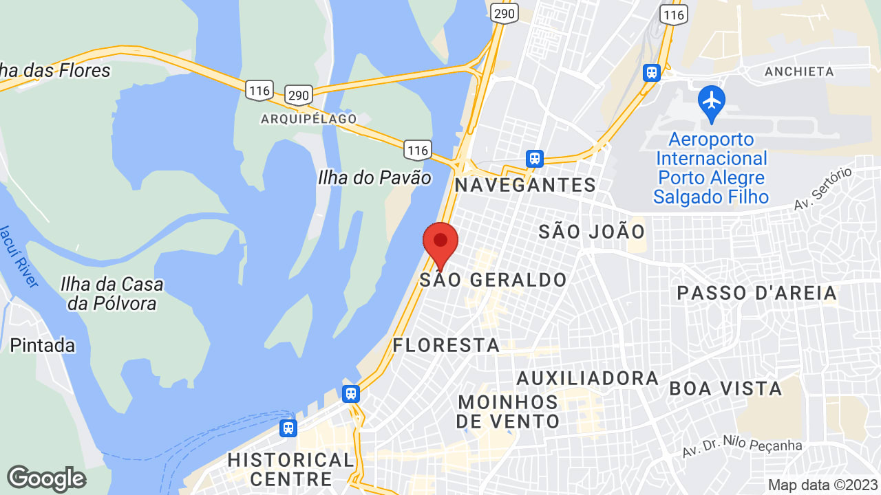 R. Moura Azevedo, 46 - São Geraldo, Porto Alegre - RS, 90230-150, Brasil