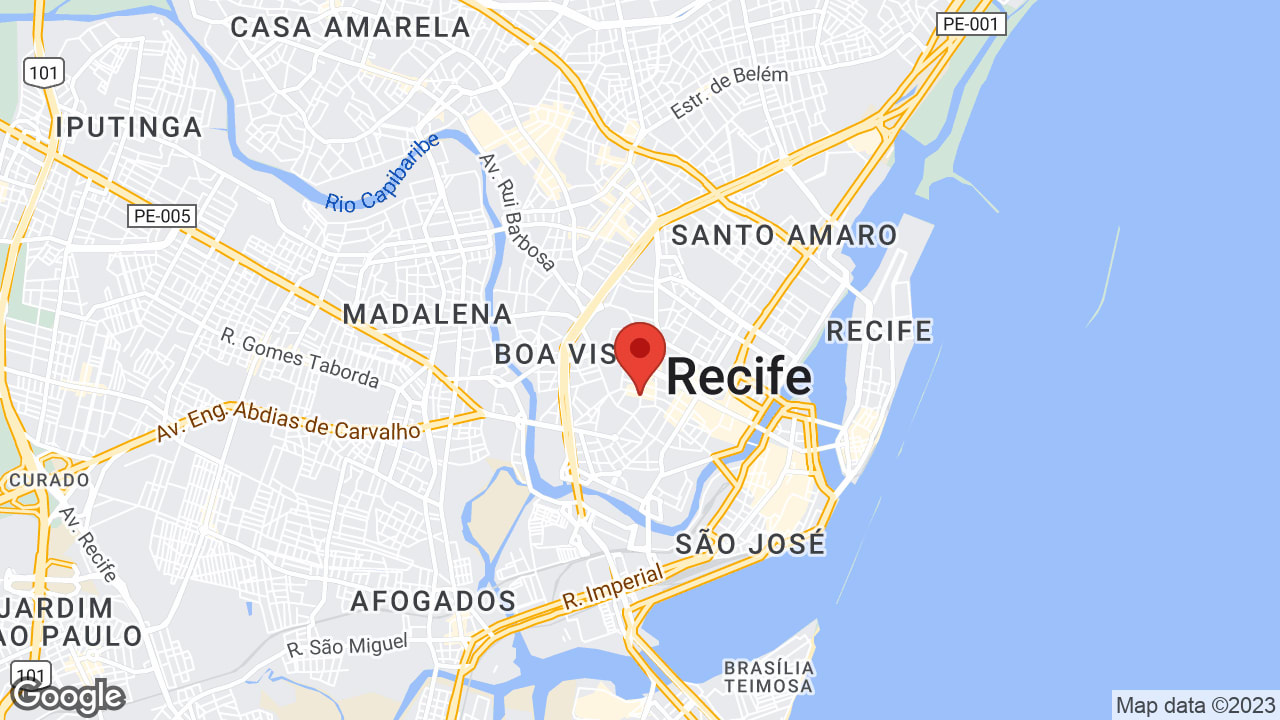 R. das Ninfas, 125 - Boa Vista, Recife - PE, 50070-050, Brasil