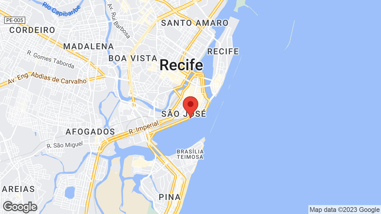 Cais Santa Rita, s/n - São José, Recife - PE, 50020-300, Brasil