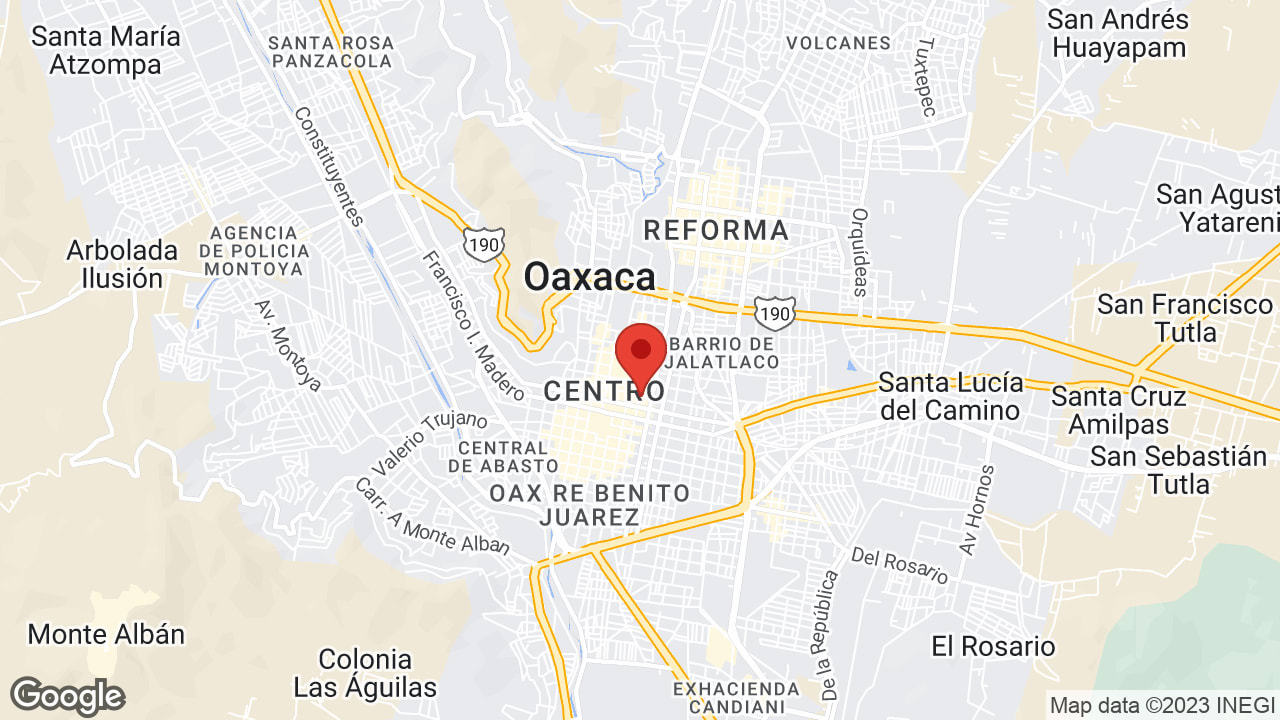 Reforma 206, RUTA INDEPENDENCIA, Centro, 68000 Oaxaca de Juárez, Oax., México