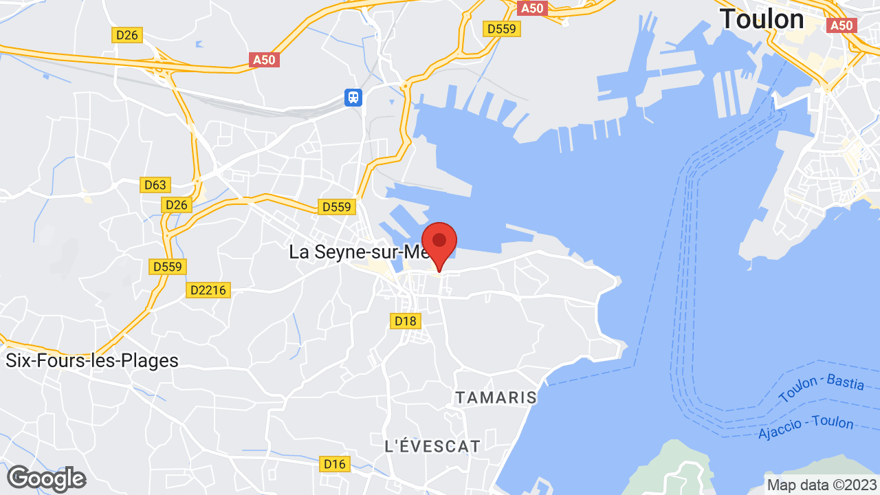 Cr Toussaint Merle Maire, 83500 La Seyne-sur-Mer, France