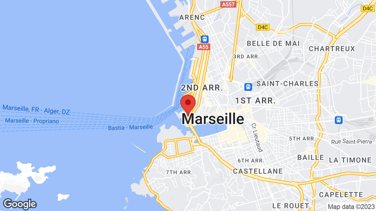 MARSEILLE - Esplanade du J4