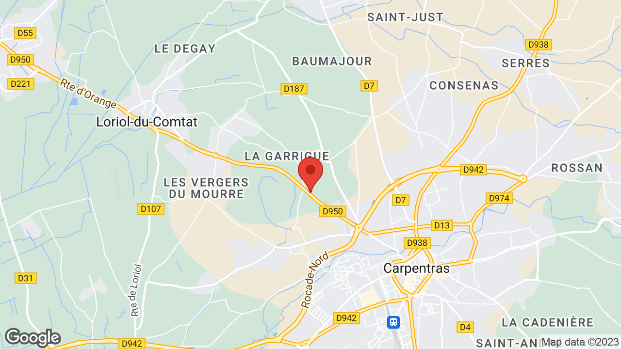 1442 Route d'Orange, 84200 Carpentras, France