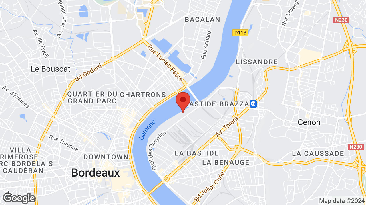 10 Quai de Brazza, 33100 Bordeaux, France