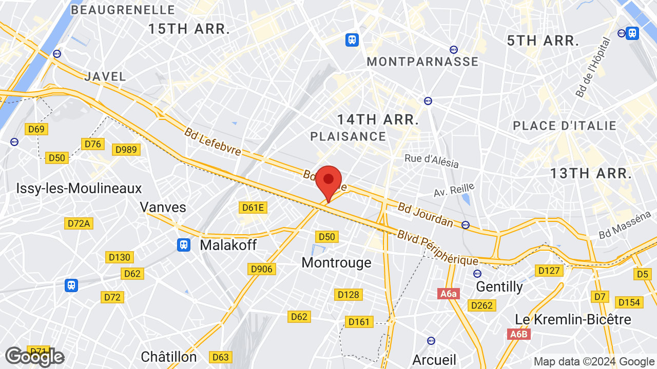 21 Av. de la Prte de Châtillon, 75014 Paris, France