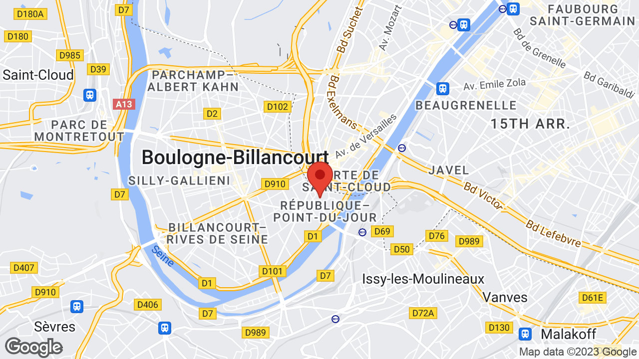 37 Place René Clair, 92100 Boulogne-Billancourt, France