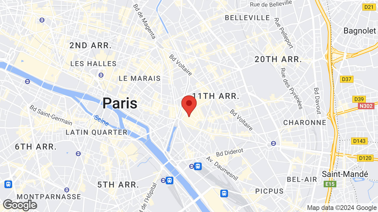 20 Rue de Lappe, 75011 Paris, France