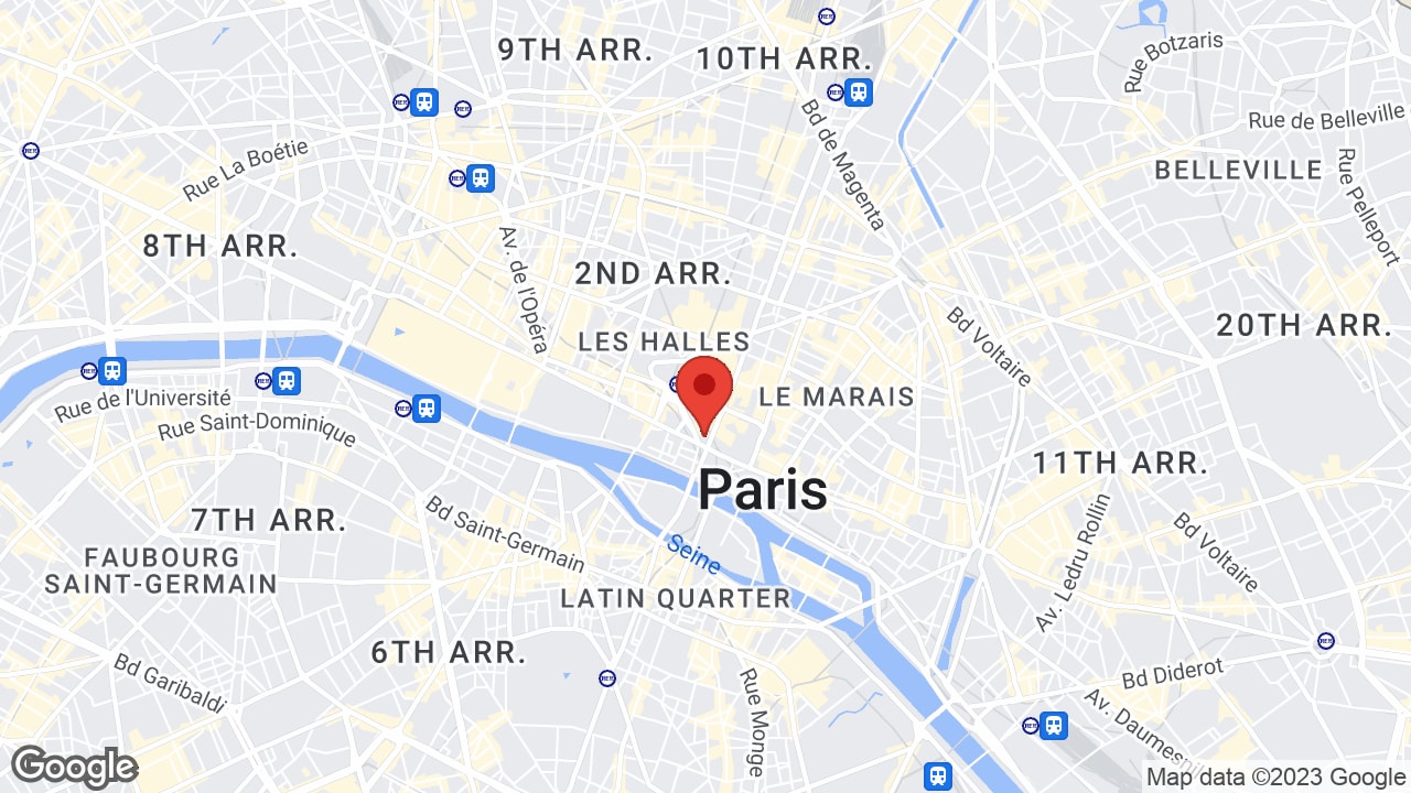 14, rue St Denis, 75001 Paris