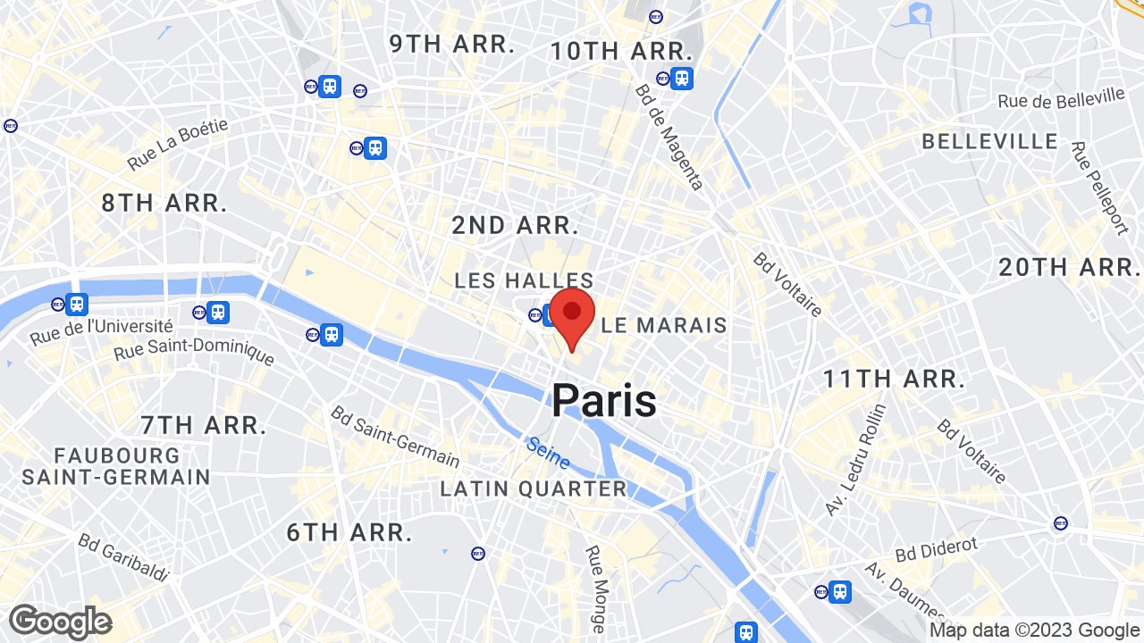 22 Rue des Lombards, 75004 Paris, France