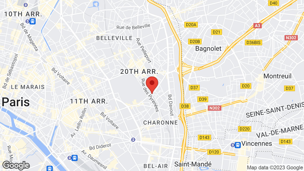 104 Rue de Bagnolet, 75020 Paris, France