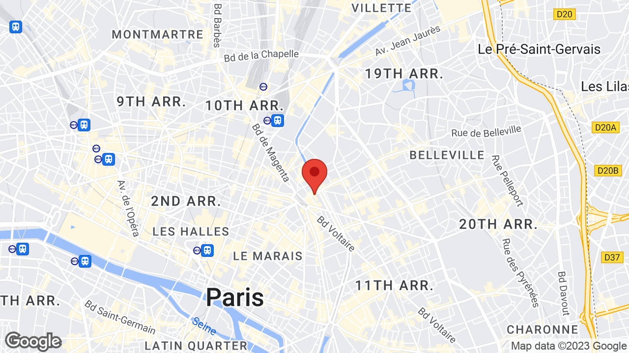 18 Rue du Faubourg du Temple, 75011 Paris, France