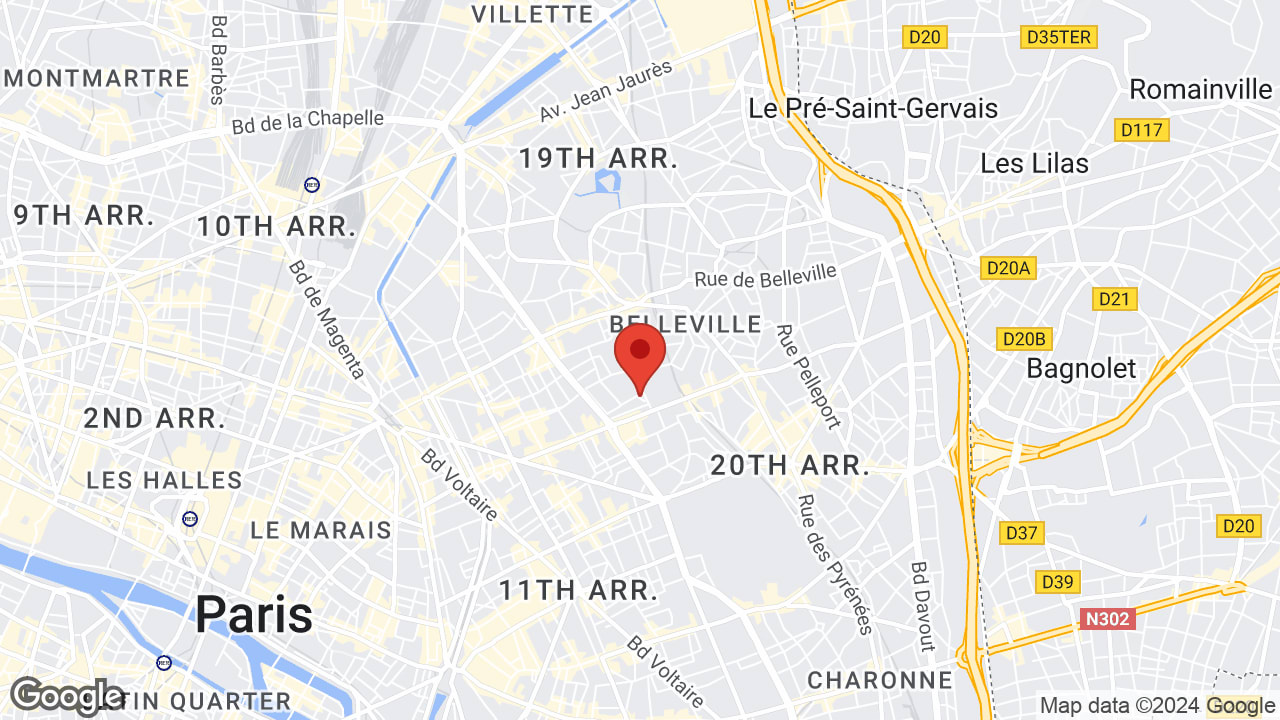 48 Rue des Maronites, 75020 Paris, France