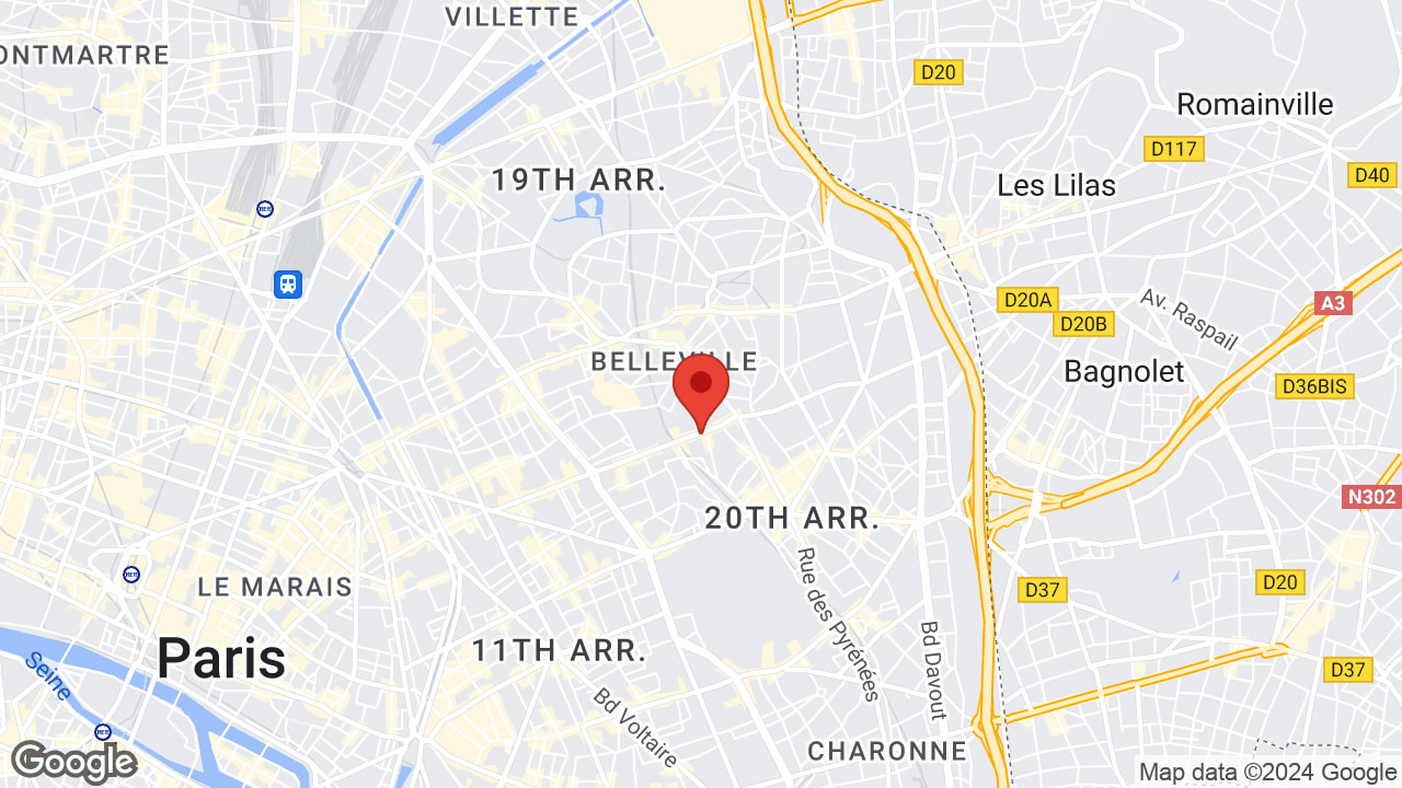 88 Rue de Ménilmontant, 75020 Paris, France