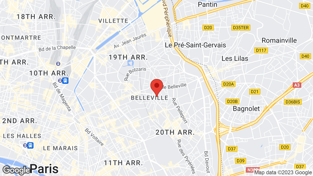 46 Rue des Rigoles, 75020 Paris, France