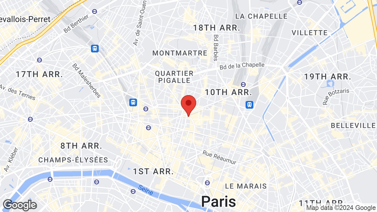 43 Rue du Faubourg Montmartre, 75009 Paris, France