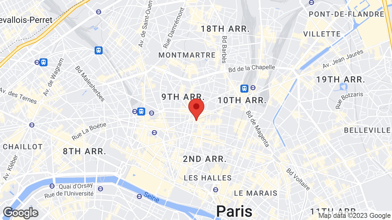 43 Rue du Faubourg Montmartre, 75009 Paris, France