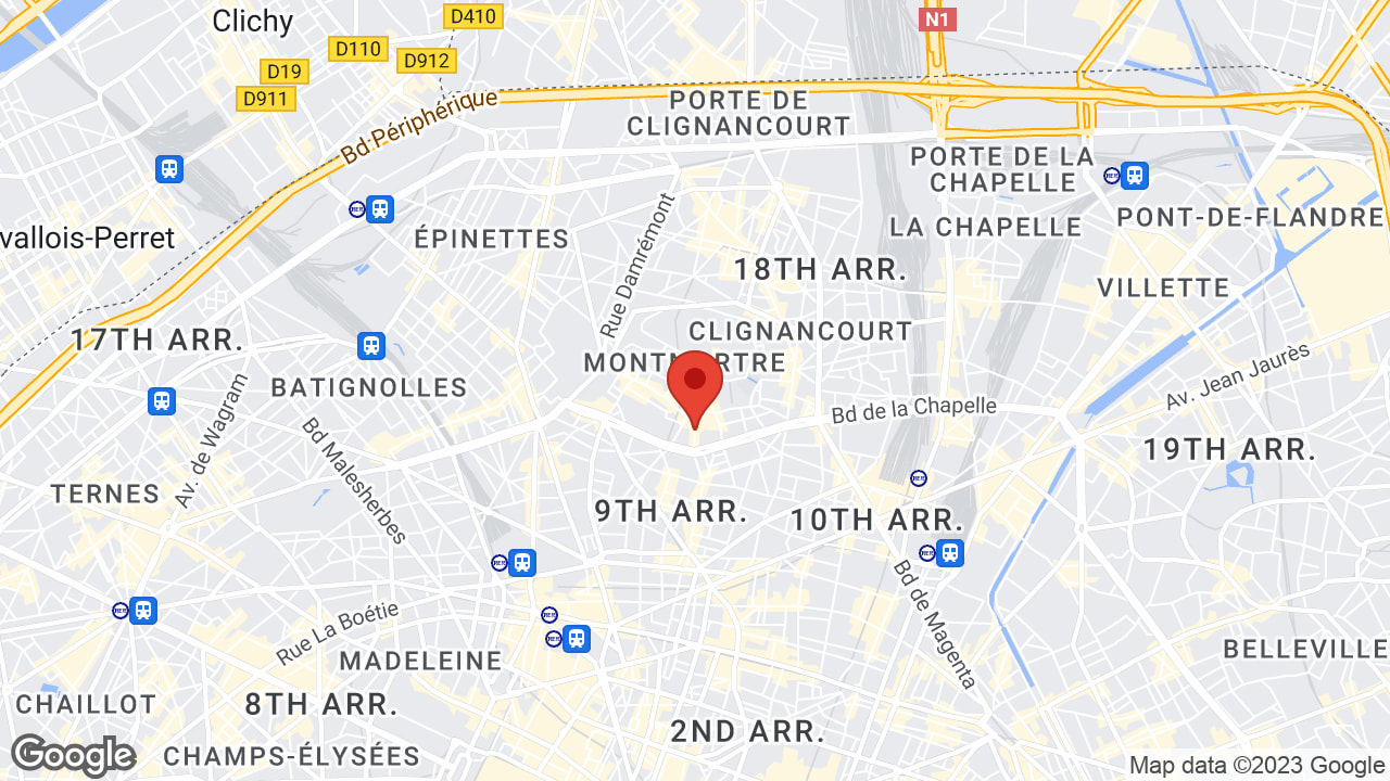 82 R. des Martyrs, 75018 Paris, France