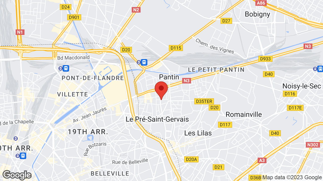 22 Rue Beaurepaire, 93500 Pantin, France