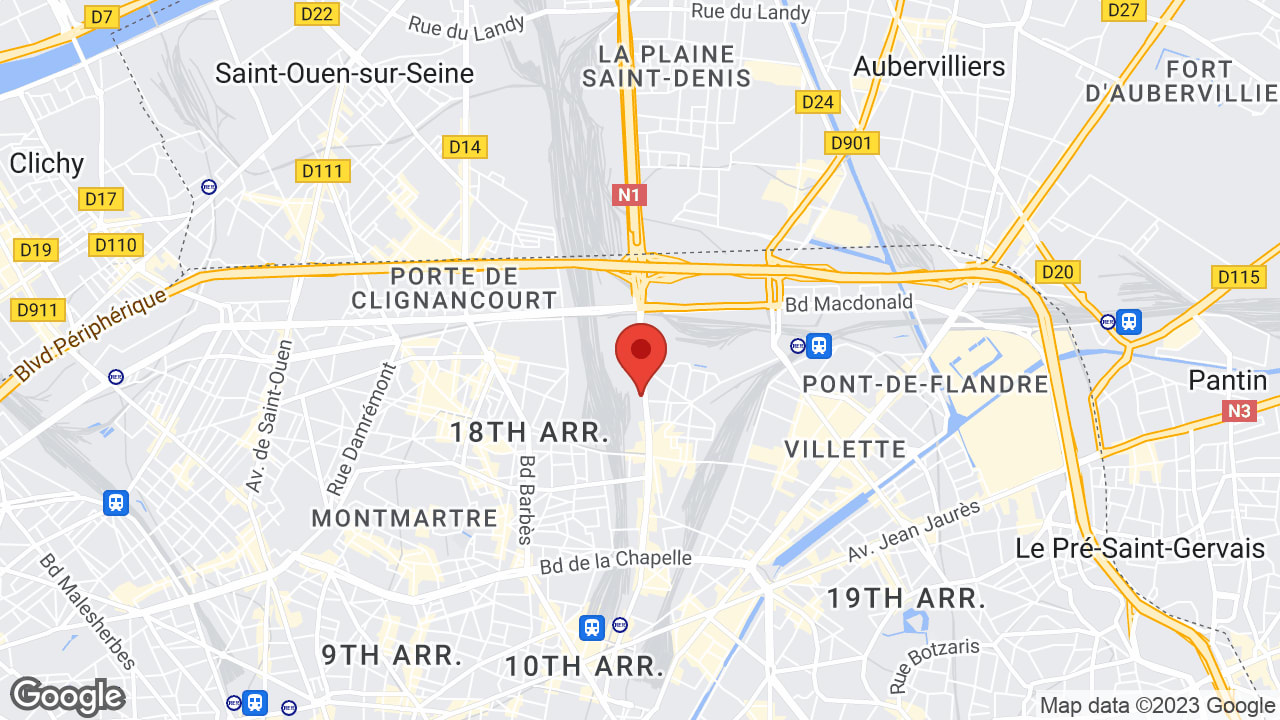 43 Rue de la Chapelle, 75018 Paris, France